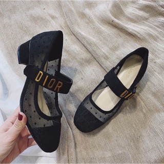 Giày Cao Gót Dior Lưới ( Có ảnh Thật)