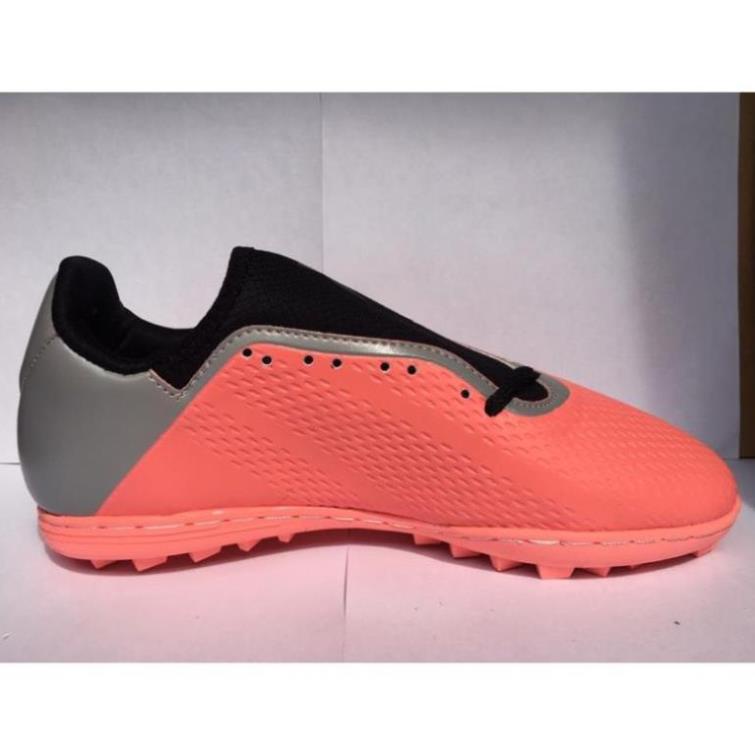 Giày đá bóng X18.6 màu hồng đế hồng full size 39-43 ."{ . . ' . ! ^ $ $ ! ! ! ..$$