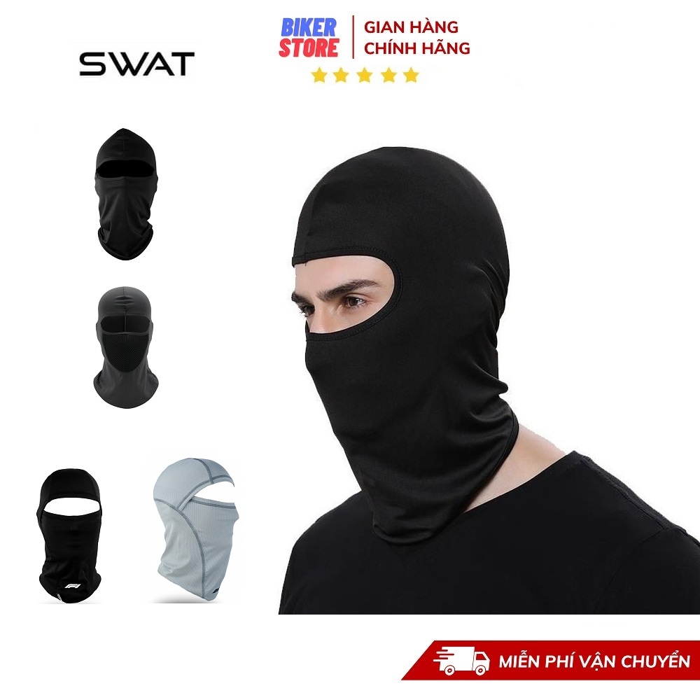 Khăn Trùm Đầu Bịt Mặt Ninja, Swat Ari, F1 - Chống Nắng Tiện Dụng