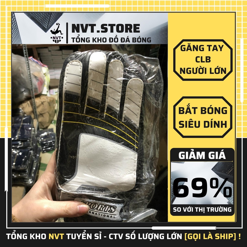 Bao găng tay bắt bóng/đá bóng, bao găng tay thủ môn bắt bóng trẻ em giá rẻ siêu dính -NVT.Store.vn