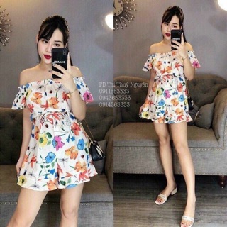 Đồ bay hoa trễ vai