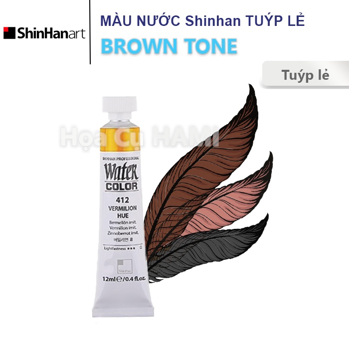 P3 - Màu Nước Lẻ SHINHAN PROFESSIONAL Tuýp 7.5ml