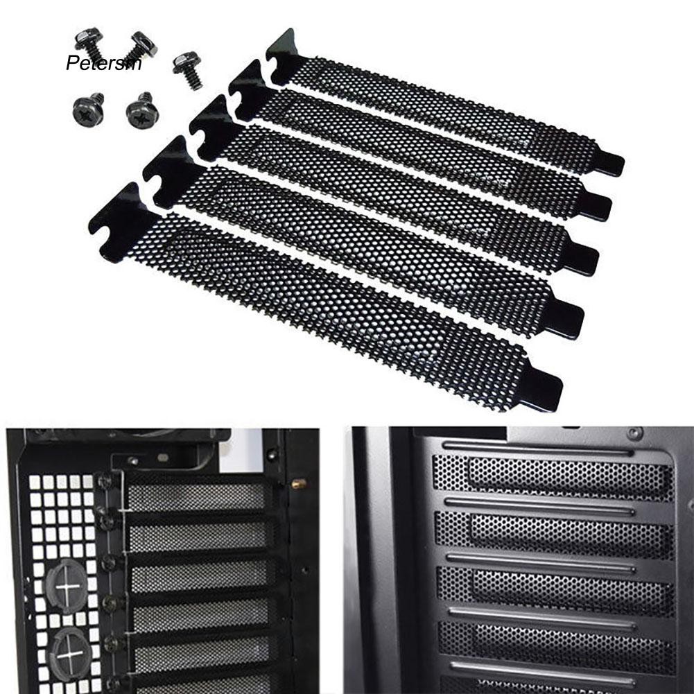 Set 5 miếng lưới lọc bụi bo mạch PCI cho máy tính
