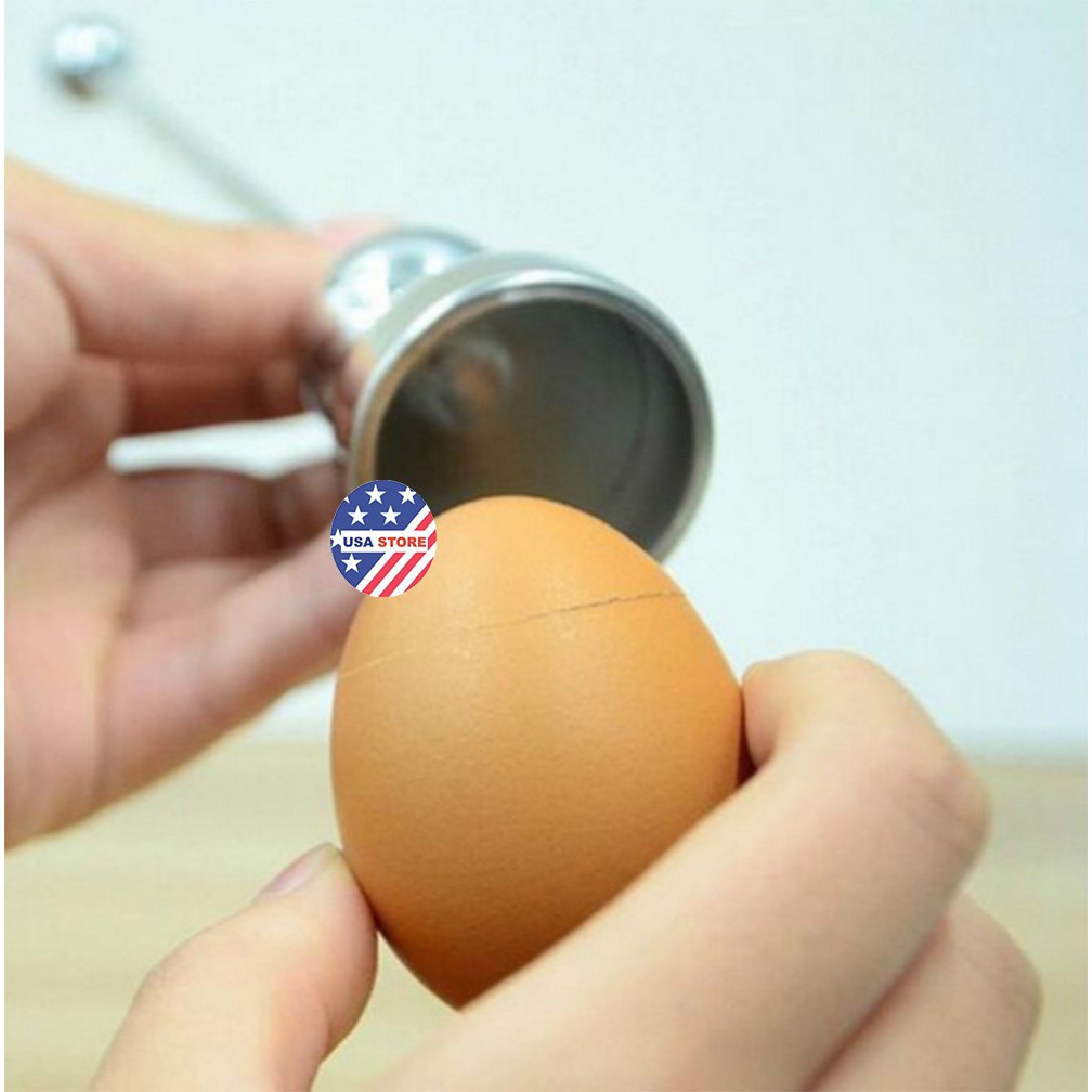 Dụng Cụ Cắt Tách Vỏ Trứng Gà Inox Đầu Bếp Nhà Hàng