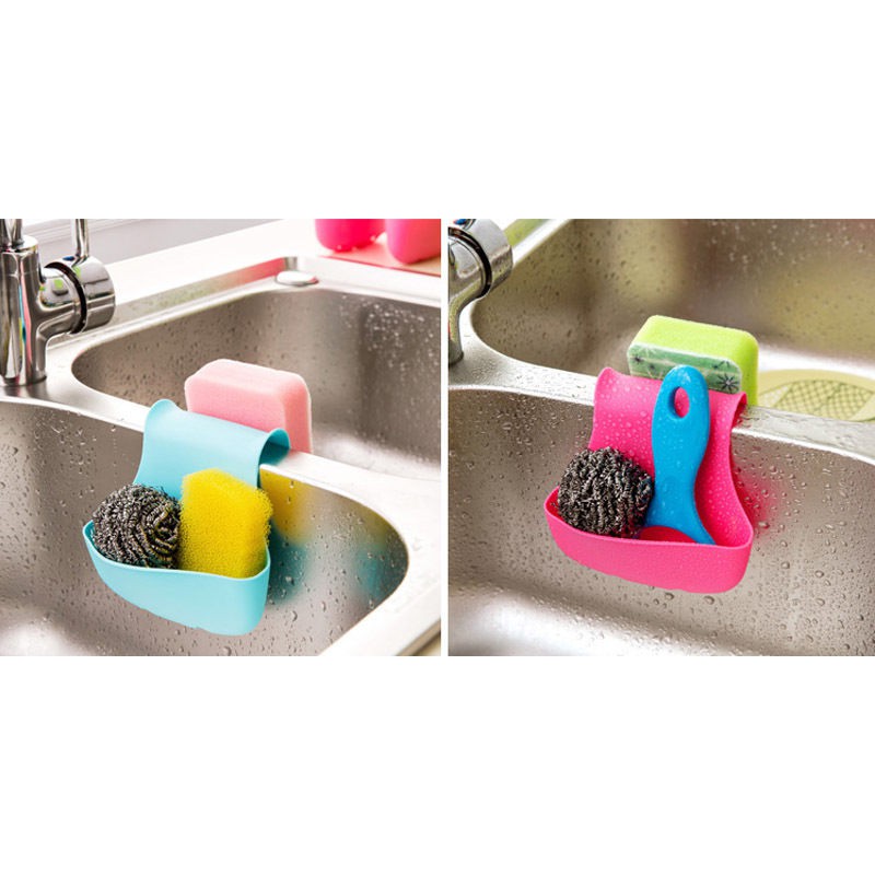 Giá Silicone Đựng Miếng Rửa Chén Tiện Dụng