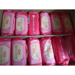 Bộ 12 gói khăn ướt Agi 100 tờ có hương (MẪU MỚI)
