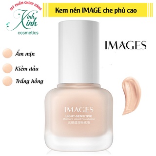 Kem nền IMAGES trang điểm tiện dụng, che khuyết điểm, kiềm dầu kháng nước lâu trôi tạo lớp nền đẹp - chính hãng nội địa