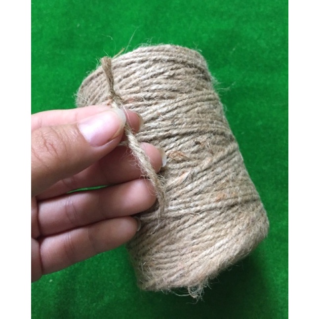 Cuộn dây gai,dây thừng dài 120m ,dây bản 2mm