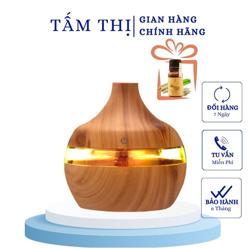 Máy Xông Tinh Dầu Tấm Thị  Aroma 300ml Máy Khuếch Tán Phun Sương Tạo Ẩm Tỏa Hương Thơm Phòng Giúp Đuổi Muỗi $ Côn Trùng