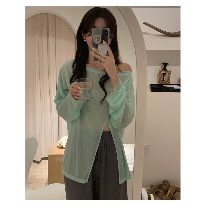 Áo dài tay kèm áo ống | BigBuy360 - bigbuy360.vn