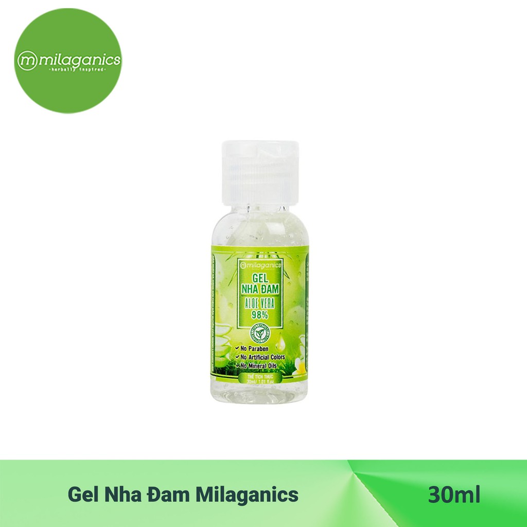 Gel Nha Đam Dưỡng Da Milaganics (30ml) | BigBuy360 - bigbuy360.vn