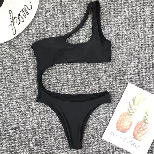 Set swimsuit chéo vai basic | BigBuy360 - bigbuy360.vn