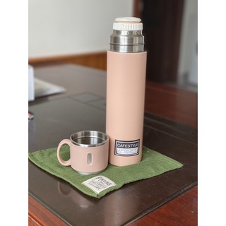 Bình giữ nhiệt 17h kèm cốc CafeStyle Nhật 580ml