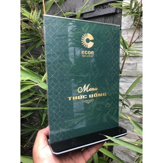 Menu A4, chân đế A4, Menu mica A4