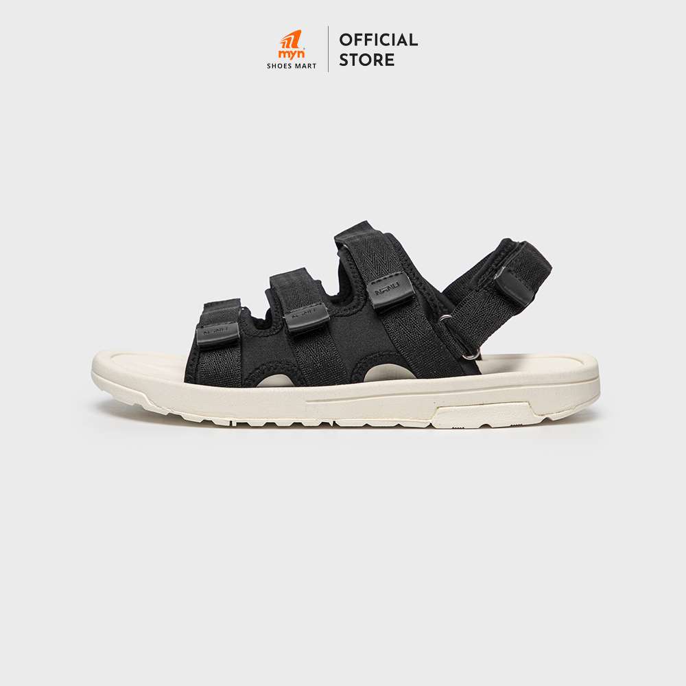[Mã SKAMLTSM9 giảm 10% đơn 99K] Giày Sandal Nữ Nanu 05 - Black white - Đế siêu nhẹ