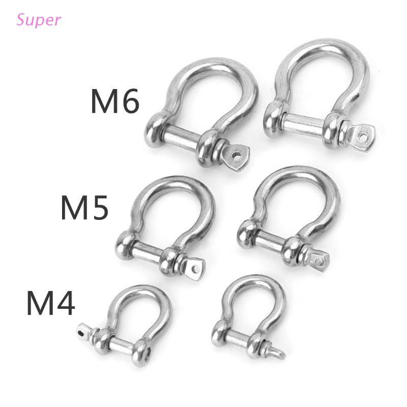 Set 2 móc khóa mỏ neo gắn vòng tay sinh tồn