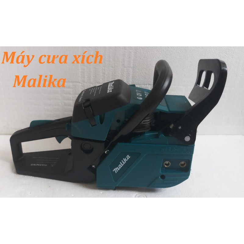 máy cưa gỗ chạy xăng MALIKA 58CC - Máy Cưa Xích Chạy Xăng Malika 58CC