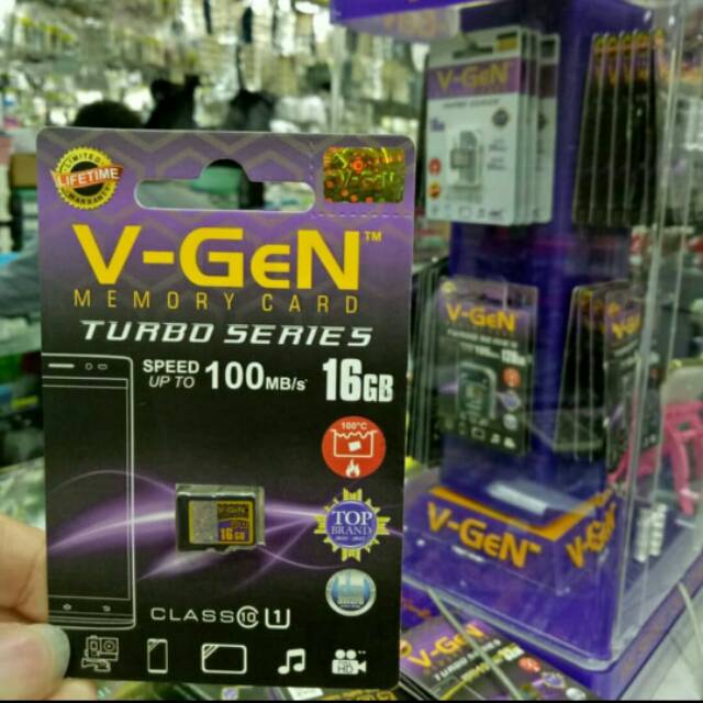 Thẻ Nhớ Micro Sd V Gen 16 Gb Class 10 Turbo Series