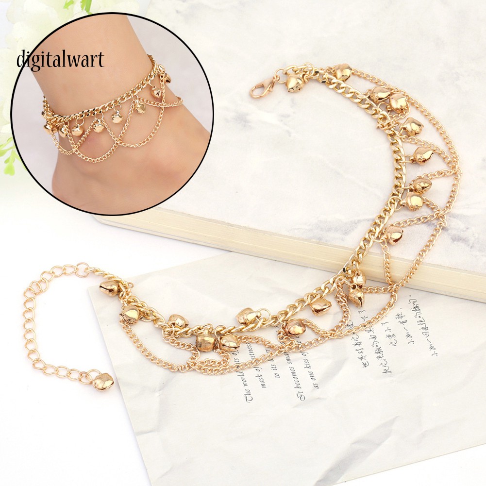 Lắc chân nữ gắn chuông phong cách Giáng Sinh xinh xắn | BigBuy360 - bigbuy360.vn