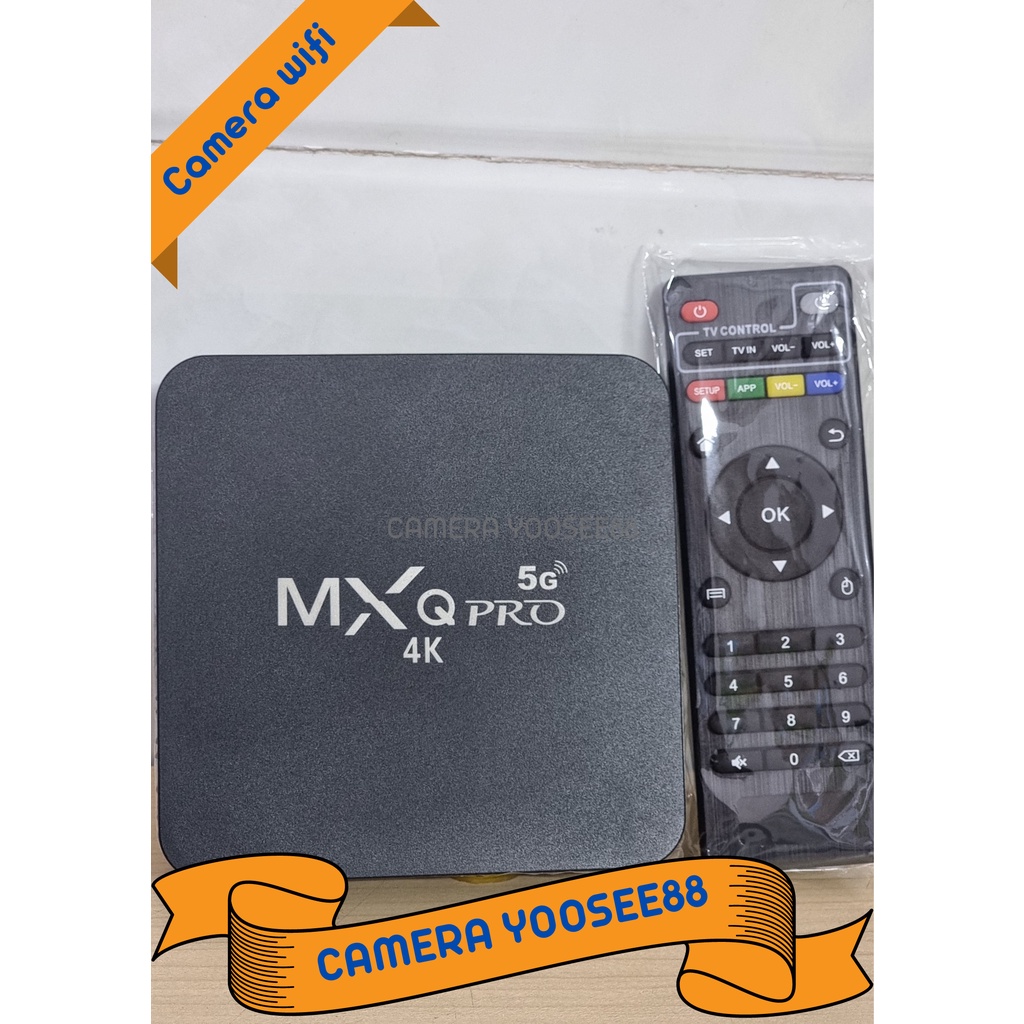 Hộp TV thông minh MXQ Pro 4k 5G WIFI Android 10.1 4G+64G (Bảo hành 6 tháng)