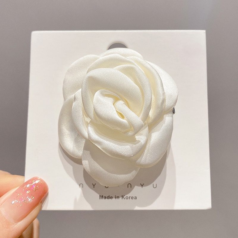 Dây Buộc Tóc Cao Su Hình Hoa Trà Thời Trang Hàn Quốc Cho Nữ