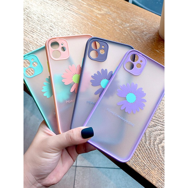 [NSP34] Ốp iphone️🎉️🎉️🎉 [CHẤT LƯỢNG]🎉️🎉️🎉 Ốp lưng iphone in hình hoa cúc nhiều màu cho mọi nhiều phiên bản cực HOT