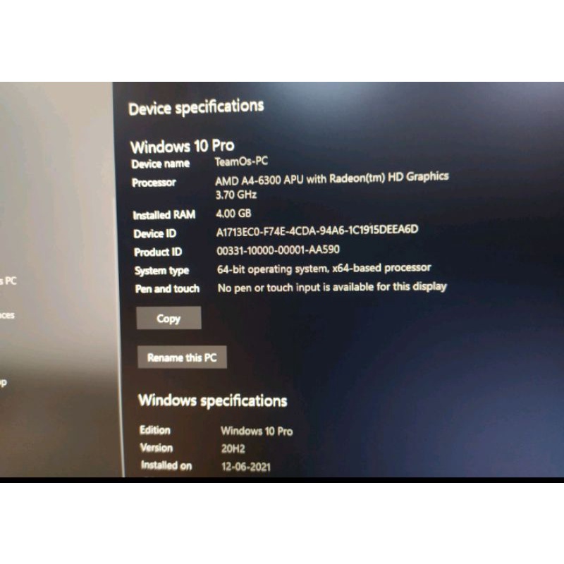 Máy xử lý Amd A4 6300 với ổ cắm ATI Radeon FM2 / FM2+ | BigBuy360 - bigbuy360.vn