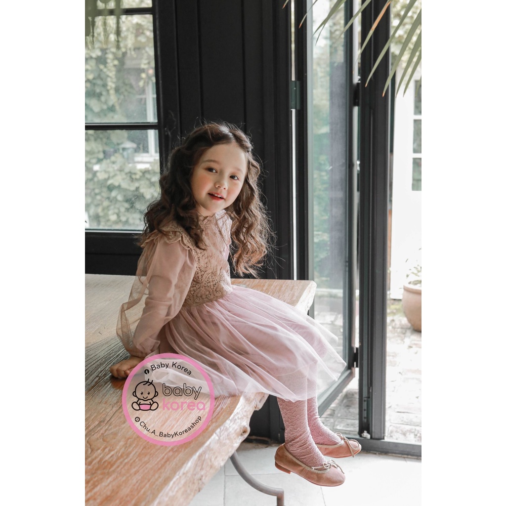 Váy voan ren Daiya cao cấp made in Korea