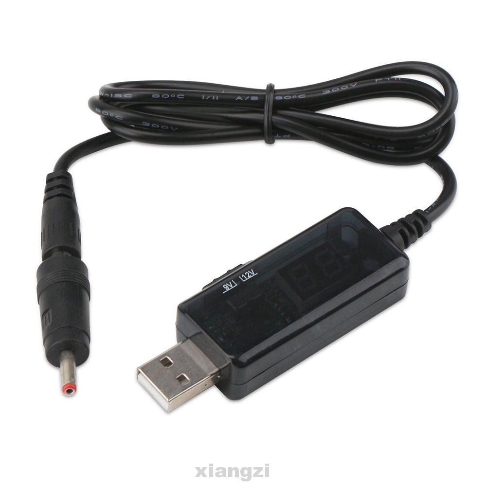 Cáp tăng áp 5V lên 9V 12V cấp nguồn kèm đầu chuyển đổi USB