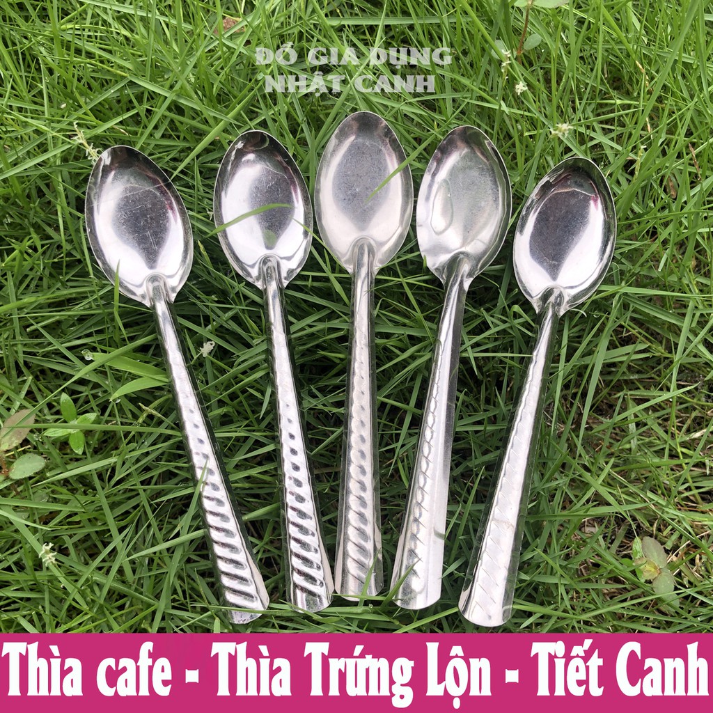 Combo 10 Thìa ăn trứng vịt lộn, tiết canh inox rẻ