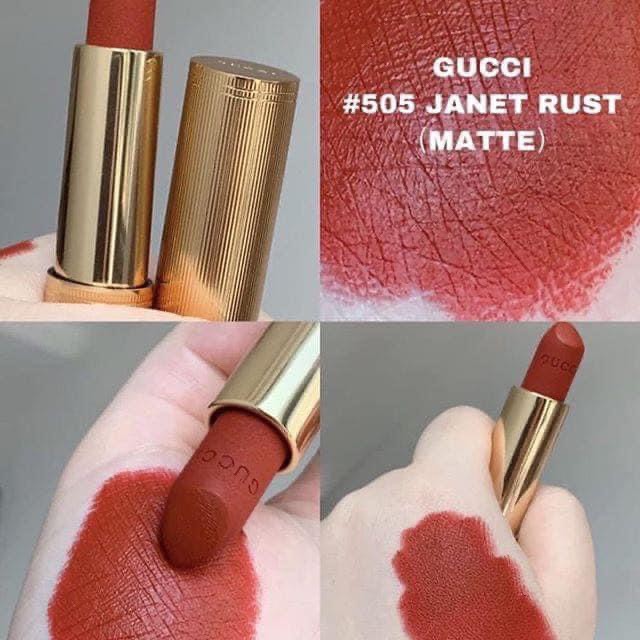 [Có Bill/Chính Hãng] Son Gucci Matte Lipstick Full Size Nguyên Seal Kèm Bill