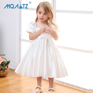 Đầm Công Chúa Dự Tiệc Tay Ngắn Đính Nơ To 1 Tuổi Cho Bé Gái 0-3 Tuổi L2061XZ