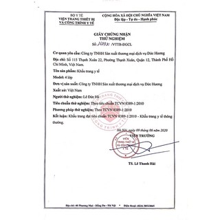 Khẩu Trang y tế kháng khuẩn