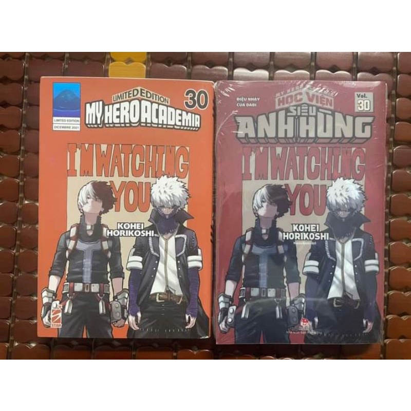SỔ - MY HERO ACADEMIA VOL.30 ( học viện siêu anh hùng 30 đặc biệt)