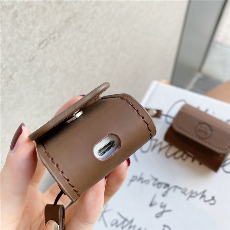 Vỏ Bảo Vệ Hộp Sạc Tai Nghe AirPods3 AirPods3 Bằng Da Chất Lượng Cao Tiện Dụng Ốp