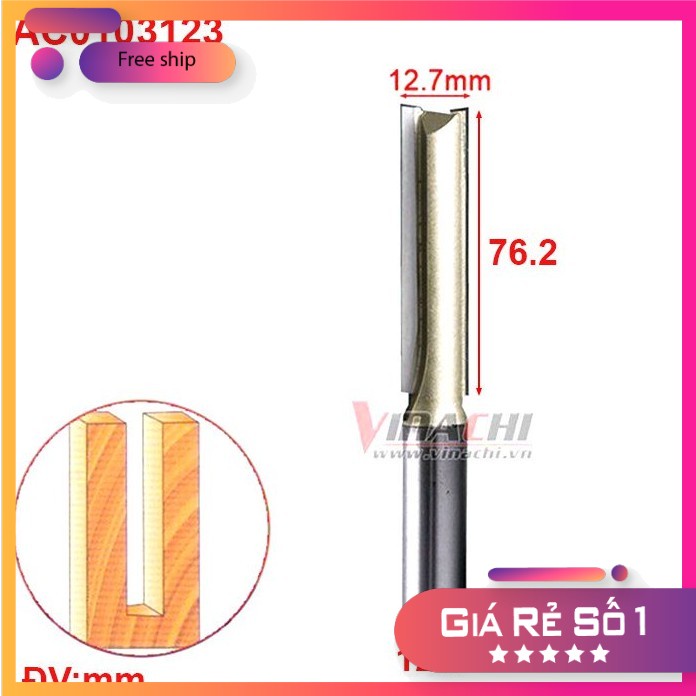 MŨI LẤY NỀN DÀI TIDEWAY AC0103 CỐT 12.7MM -  1 MŨI