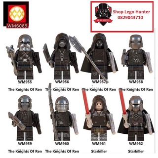 Xếp hình Star War Minifigures Knight of Ren Đội kỵ sỹ của Kylo Ren , Star Killer WM 6089