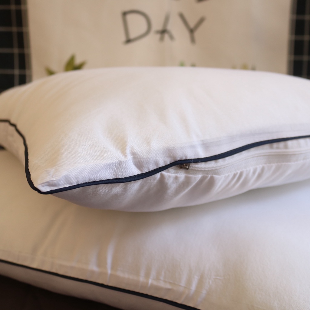 Cặp Ruột Gối Muji Bông Gòn Size 50X70 Tinh Khiết Loại Mỏng Siêu Mềm Thoải Mái Napbedding