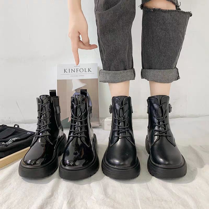 Order  boots cao cổ oxford phiên bản mới mùa thu đông năm nay, hàng quảng châu loại đẹp