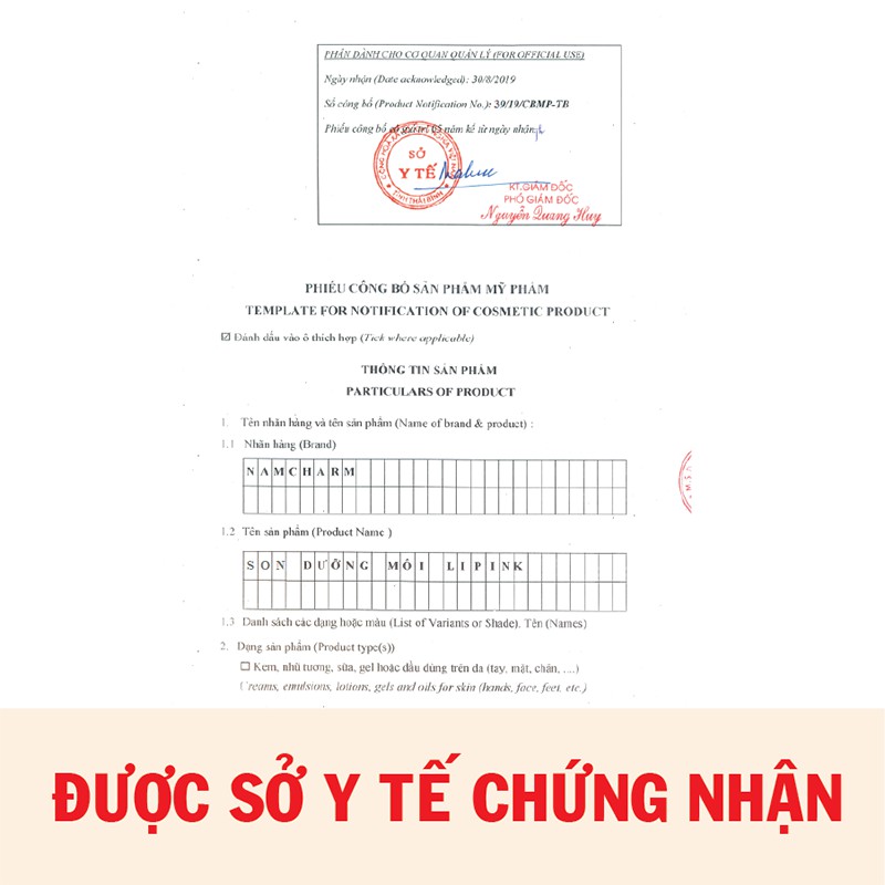 Son dưỡng môi LIPINK - Dưỡng môi hồng tự nhiên, ngừa thâm môi, loại bỏ bong tróc, thâm sạm môi - Vườn Mỹ Phẩm | BigBuy360 - bigbuy360.vn