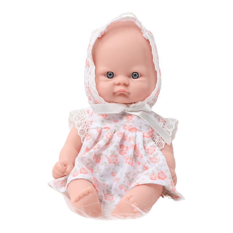 Búp Bê Bé Gái 20CM 8in Vinyl Sống Động Có Thể Giặt Rửa Và Tái Sử Dụng