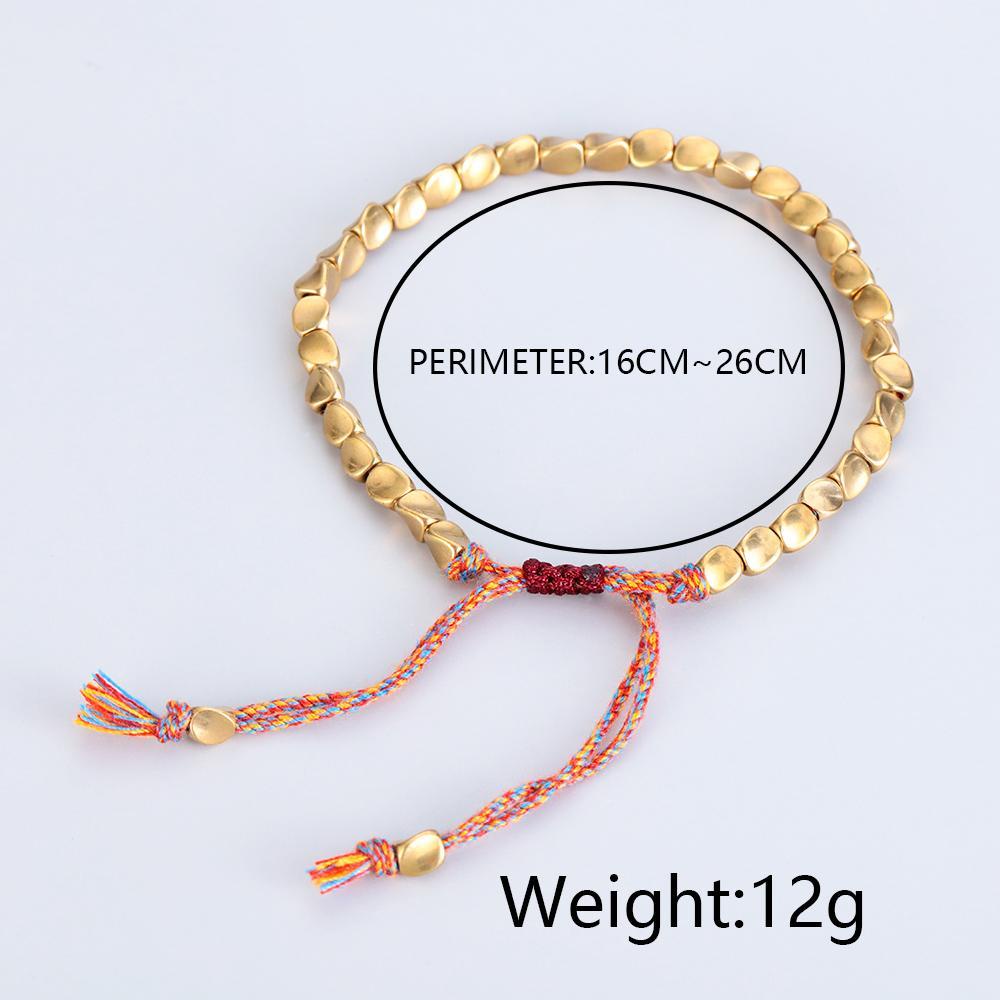 Vòng Tay Chuỗi Hạt Đồng Handmade Thời Trang