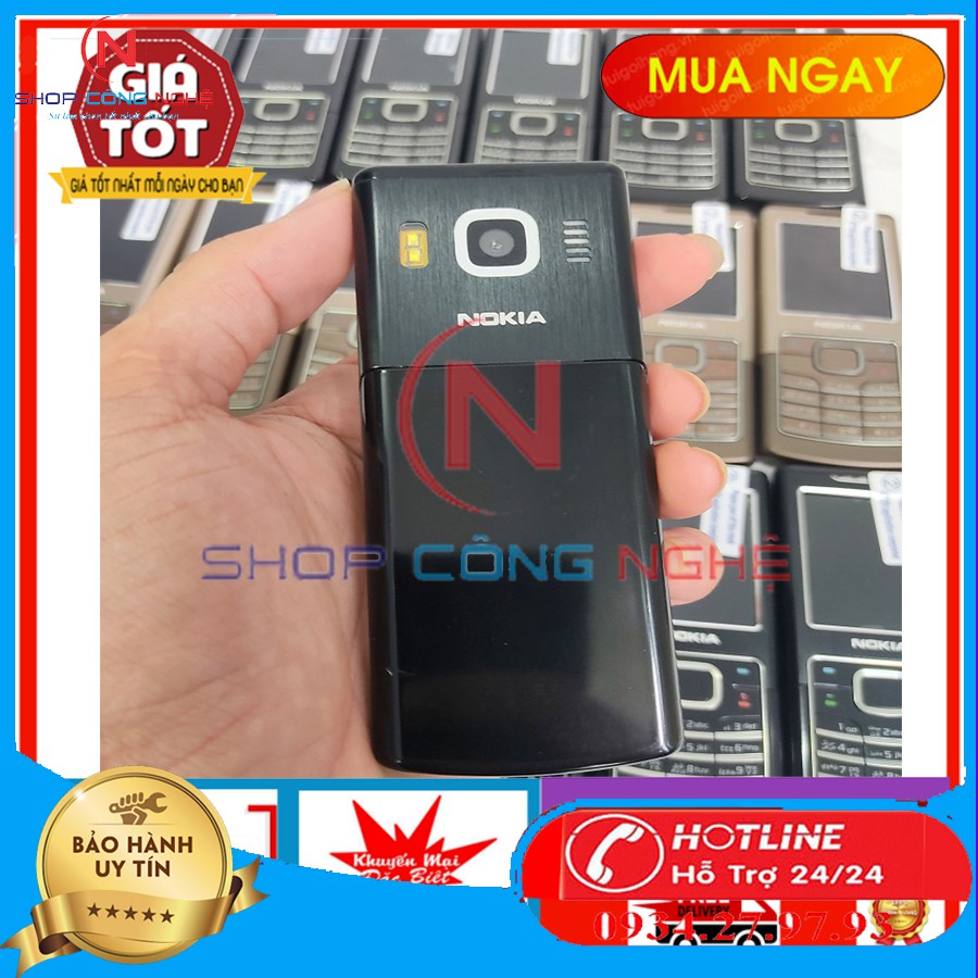 Điện thoại phổ thông Nokia 6500c giá rẽ bảo hành 12 tháng