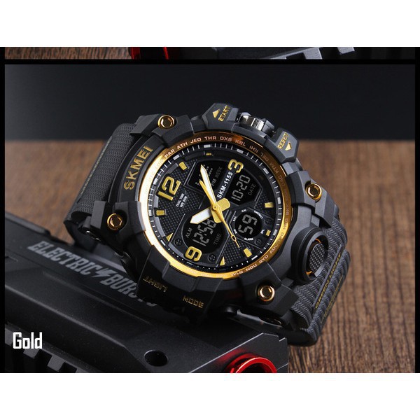 TYXC ETDD Đồng hồ nam giá rẻ- Đồng hồ nam điện tử thể thao skmei 1155B - siêu chống nước 44 20