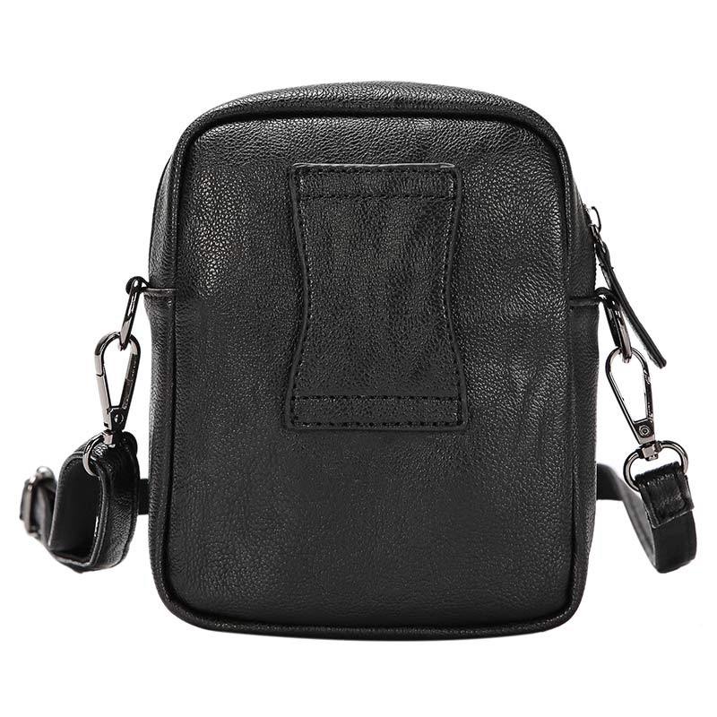 Túi Đeo Chéo Nam Nữ Unisex Mini Bag Da Mềm Mịn Cao Cấp Tiện Lợi, Túi Đeo Dạo Phố Bền Bỉ - The Black Box