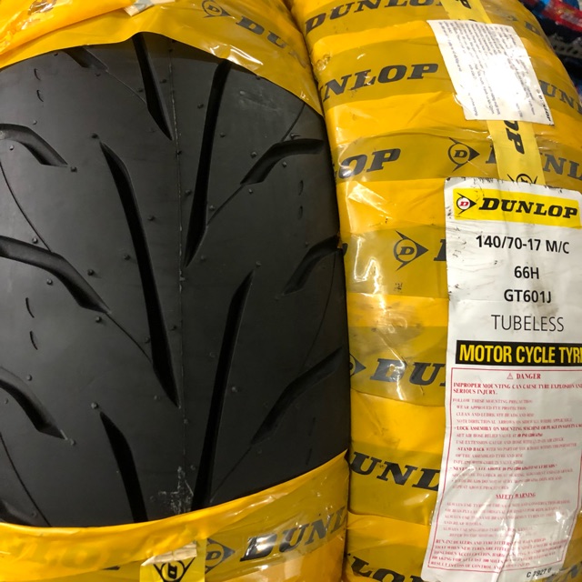 Vỏ xe Dunlop Moto 110/70-17 và 140/70-17