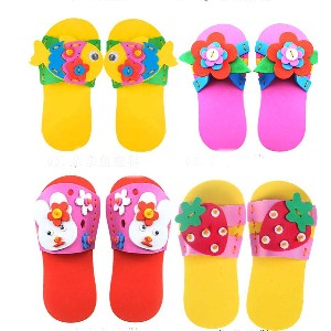 Tự làm dép lê handmade cho bé