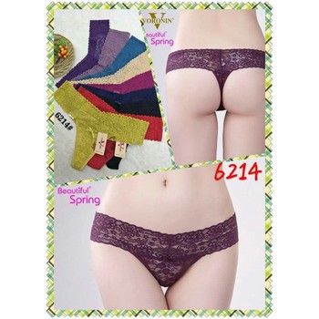 Quần Lót Ren Lọt Khe Nữ Quyến Rũ Mềm Mịn Thoáng Khí Sexy 6214