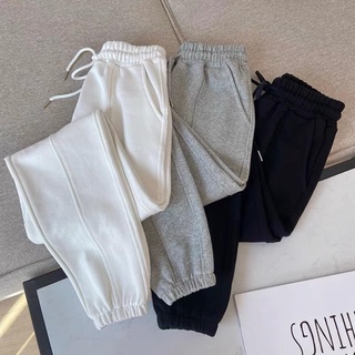 Quần bom nữ hottrend🥰giảm 40%🥰quần nỉ da cá sọc ở giữa bo chun 801