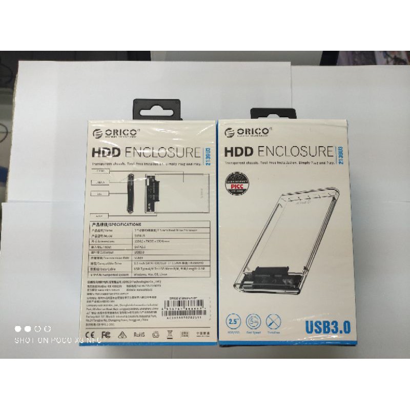 Vỏ Ổ Cứng Ngoài Orico Usb 3.0 2.5 Inch Ốp | BigBuy360 - bigbuy360.vn